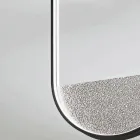 Lampa sufitowa z malowanego metalu i wyjmowanej wkładki ze szkła granulowanego - Catalpa Viadurini