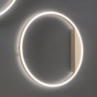 Metalowa lampa sufitowa malowana na złoto lub srebro ze ściemnianą diodą LED - Libra Viadurini