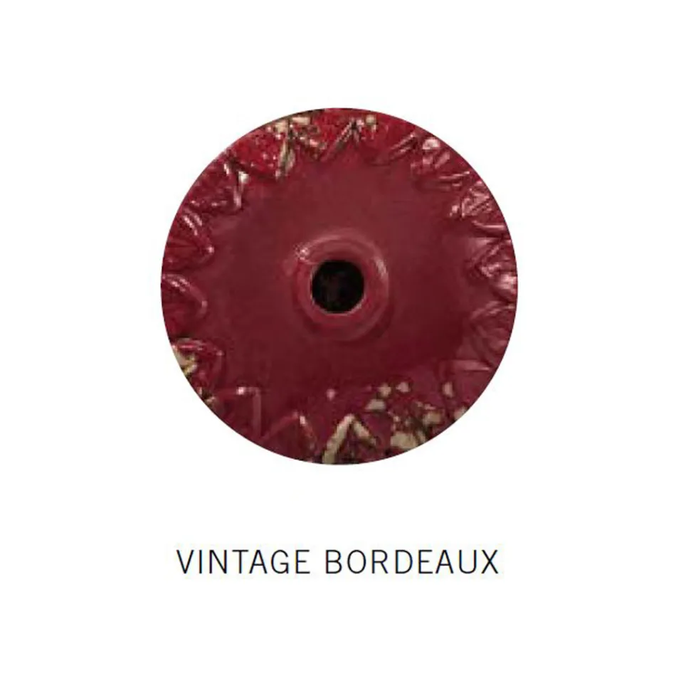 Przemysłowa lampa sufitowa 2 reflektory z żelaza i ręcznie robionej ceramiki - Loft Viadurini