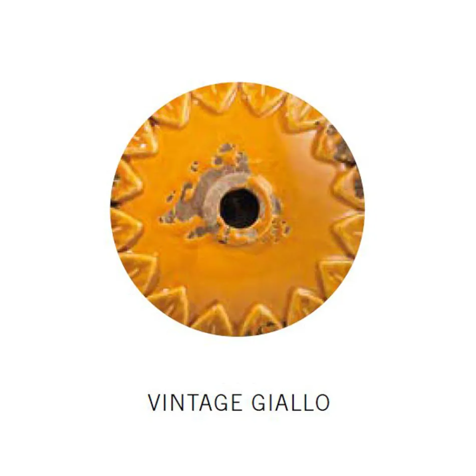 Przemysłowa lampa sufitowa 3 reflektory z żelaza i ręcznie robionej ceramiki - loft Viadurini