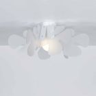 Nowoczesna lampa sufitowa w metakrylanach, L.53x P.53 cm, Debora Viadurini