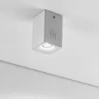 Kwadratowa lampa sufitowa LED Outdoor Nadir 2 Aldo Bernardi Viadurini