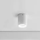 Okrągły pułap tynk zewnętrzny lub cementu Nadir Aldo Bernardi Viadurini