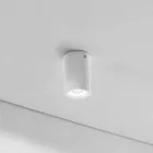 Okrągły pułap zewnętrznego Nadir 9 tynku lub betonu Viadurini