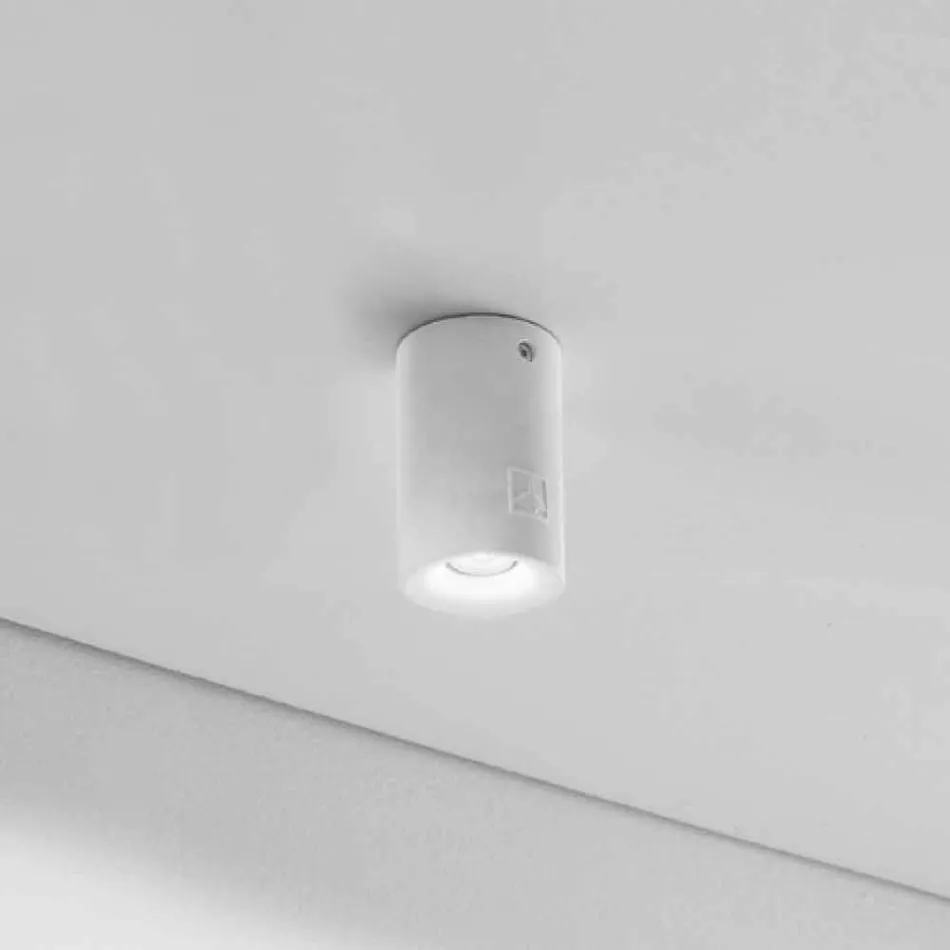 Okrągły pułap zewnętrznego Nadir 9 tynku lub betonu Viadurini