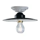 Lampa sufitowa z ceramiki Ferroluce, model Potenza Viadurini