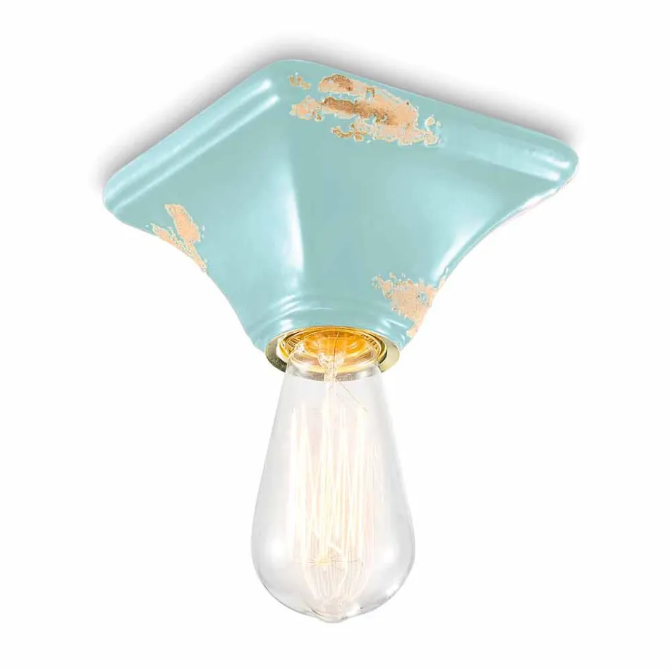 Sufit ceramiczny rocznik kwadratowa podstawa Ashley Ferroluce Viadurini