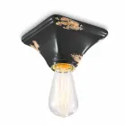 Sufit ceramiczny rocznik kwadratowa podstawa Ashley Ferroluce Viadurini