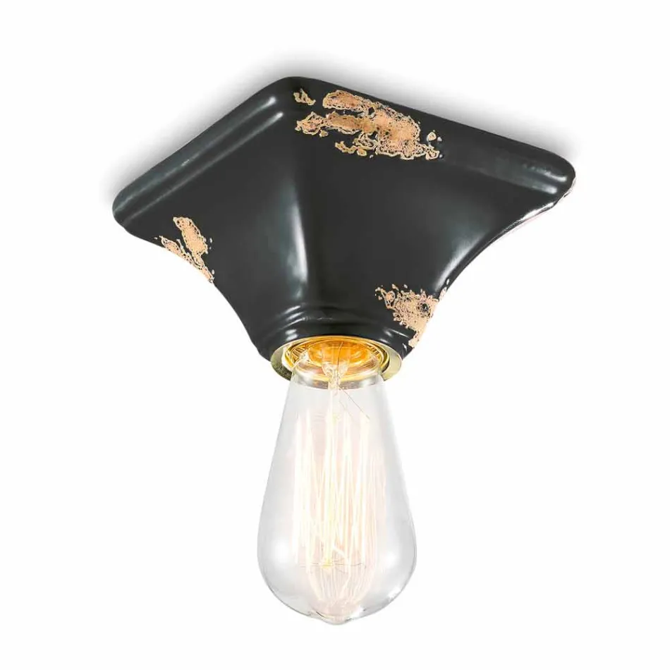 Sufit ceramiczny rocznik kwadratowa podstawa Ashley Ferroluce Viadurini