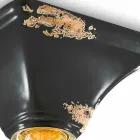 Sufit ceramiczny rocznik kwadratowa podstawa Ashley Ferroluce Viadurini