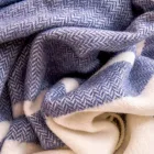 Ultra miękka i puszysta krata z mieszanki wełny wyprodukowana we Włoszech - Caldoso Viadurini