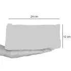 Artystyczna, ręcznie drukowana kopertówka, unikalny kawałek bawełny, 2 sztuki - Viadurini marki Marchi Viadurini