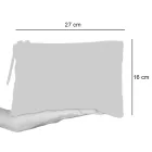 Artystyczna, ręcznie drukowana kopertówka, unikalny kawałek bawełny, 2 sztuki - Viadurini firmy Marchi Viadurini