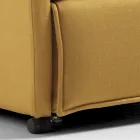 Fotel podnoszony z funkcjami podnoszenia, relaksu i łóżka Made in Italy - Talita Viadurini