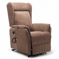 Krzesło Lift Relax z 2 silnikami, na kółkach, wysoka jakość - Juliette