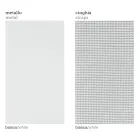 Prawy narożny fotel ogrodowy z aluminium i pasami Made in Italy - Juliediv Viadurini