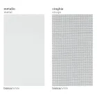 Lewy narożny fotel ogrodowy z aluminium i pasami Made in Italy - Juliediv Viadurini