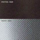 Niski fotel ogrodowy ze stali ocynkowanej z podłokietnikami Made in Italy - Selvaggia Viadurini