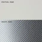 Niski fotel ogrodowy ze stali ocynkowanej z podłokietnikami Made in Italy - Selvaggia Viadurini