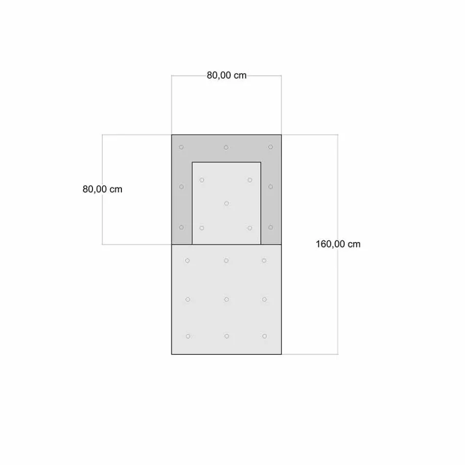 Fotel szezlongowy w etnicznym stylu z szarym lub niebieskim aksamitem - włóknem Viadurini