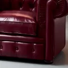 Klasyczny fotel ze stopami w kształcie cebuli z drewna bukowego Made in Italy - Spasso Viadurini