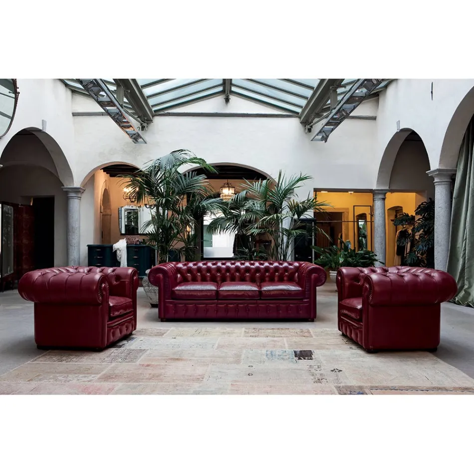 Klasyczny fotel ze stopami w kształcie cebuli z drewna bukowego Made in Italy - Spasso Viadurini