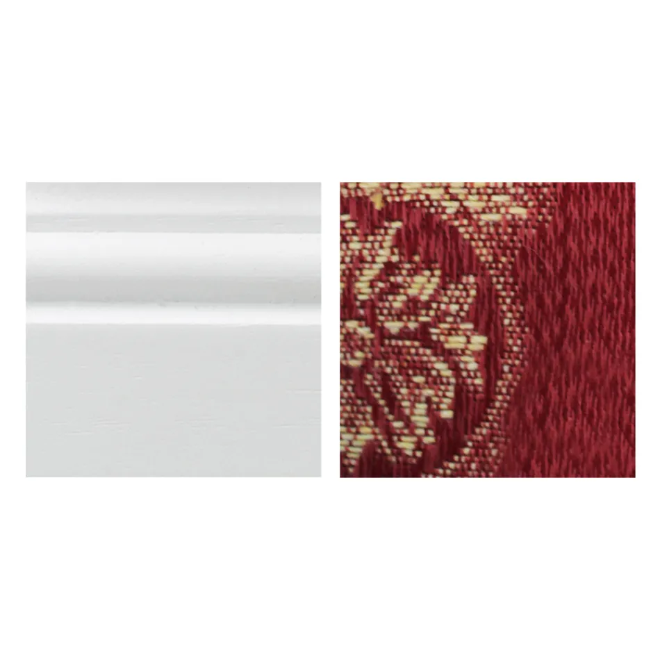 Fotel z podłokietnikami i konstrukcją z białego lakierowanego drewna Made in Italy - Cat Viadurini