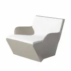 Fotel z podłokietnikami Slide Kami Nowoczesny design wykonany we Włoszech Viadurini