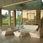 Fotel z podłokietnikami Slide Kami Nowoczesny design wykonany we Włoszech Viadurini