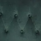 Fotel o regulowanej konstrukcji ze stali chromowanej i aksamitu - Giulia Viadurini