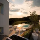 Designerski fotel ogrodowy z kolorowego polietylenu Wyprodukowano we Włoszech - Ervin Viadurini