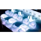 Fotel ogrodowy z żywicy polietylenowej Blow Vondom, projekt Viadurini