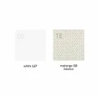 Tapicerowany fotel ogrodowy o białym i nowoczesnym designie - Samurai by Myyour Viadurini