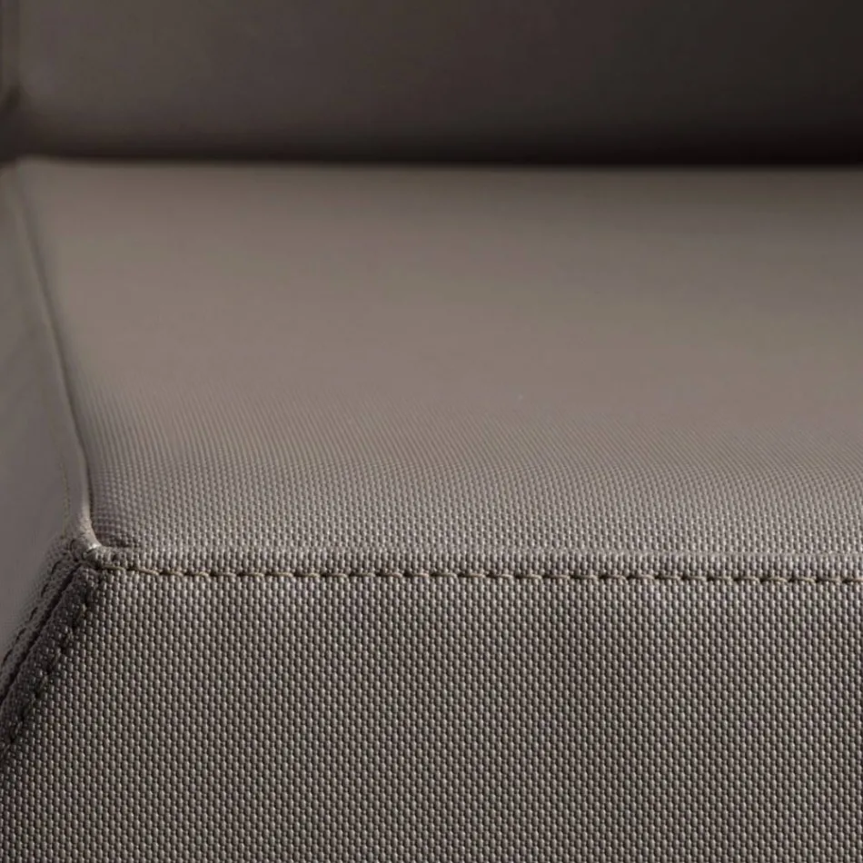 Fotel ogrodowy z polietylenu z poduszką Made in Italy - Chiabotto Viadurini