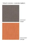 Fotel ogrodowy z polietylenu z poduszką Made in Italy - Chiabotto Viadurini