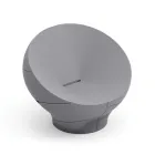 Fotel ogrodowy z polietylenu dostępny w różnych kolorach - Ręcznik Viadurini