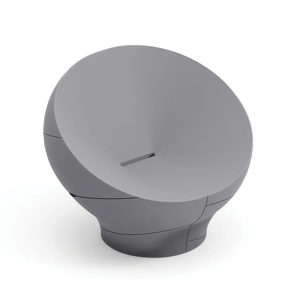 Fotel ogrodowy z polietylenu dostępny w różnych kolorach - Ręcznik Viadurini