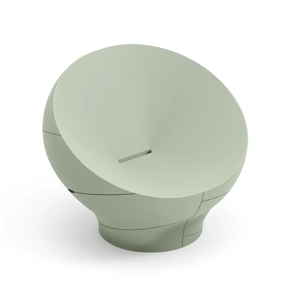 Fotel ogrodowy z polietylenu dostępny w różnych kolorach - Ręcznik Viadurini