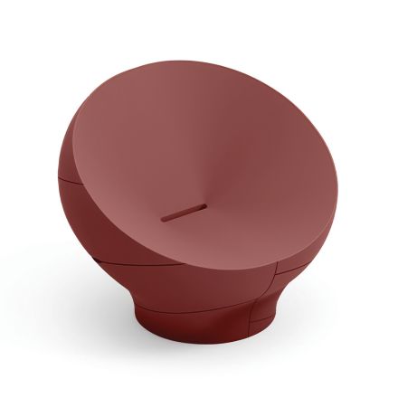 Fotel ogrodowy z polietylenu dostępny w różnych kolorach - Ręcznik Viadurini