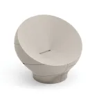 Fotel ogrodowy z polietylenu dostępny w różnych kolorach - Ręcznik Viadurini