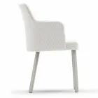 Zaprojektuj fotel Varaschin Emma z aluminium i tkaniny Viadurini