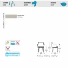 Zaprojektuj fotel Varaschin Emma z aluminium i tkaniny Viadurini