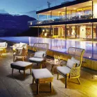 Tapicerowany fotel Varaschin Emma o nowoczesnym designie Viadurini