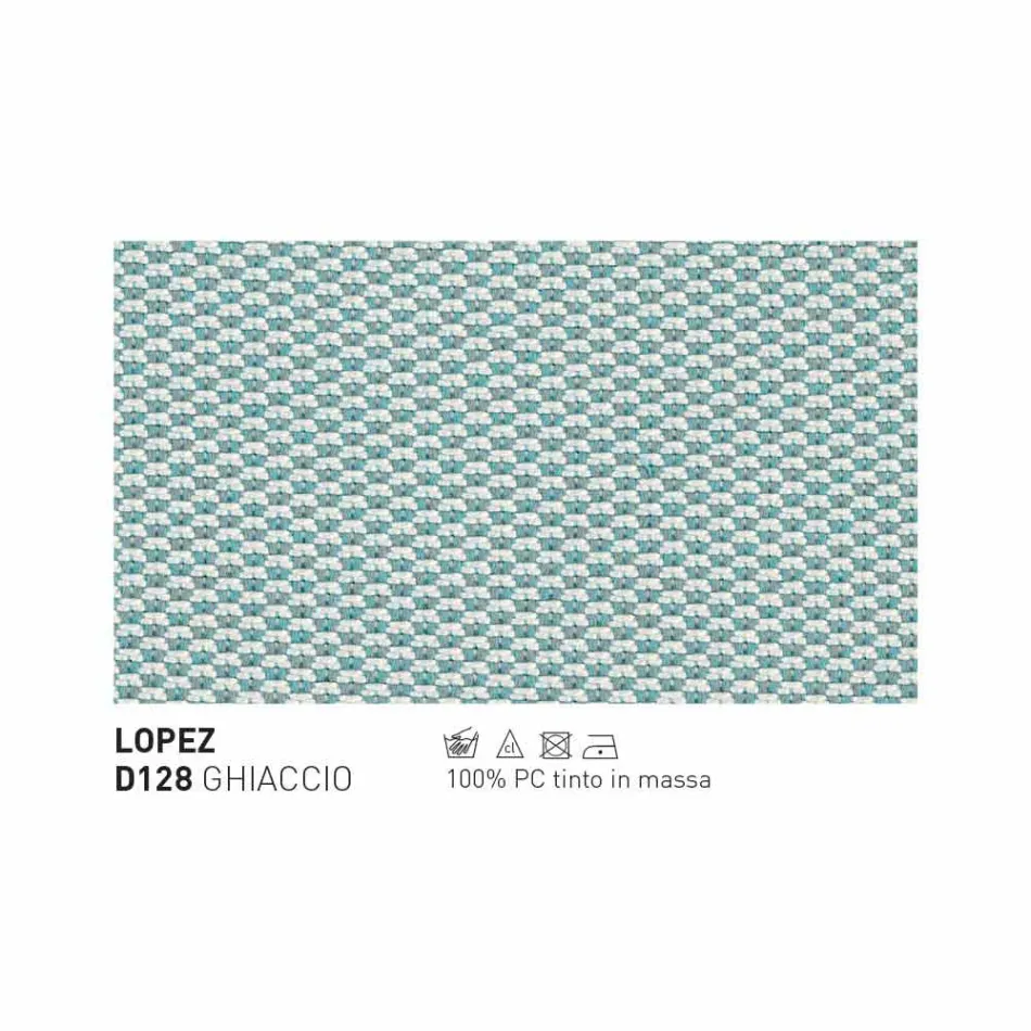 Fotel letni Varaschin Design w białej stali Viadurini