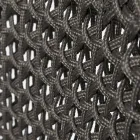 Fotel ogrodowy z nogami z drewna tekowego i siedziskiem z tkaniny, Homemotion - Chantall Viadurini