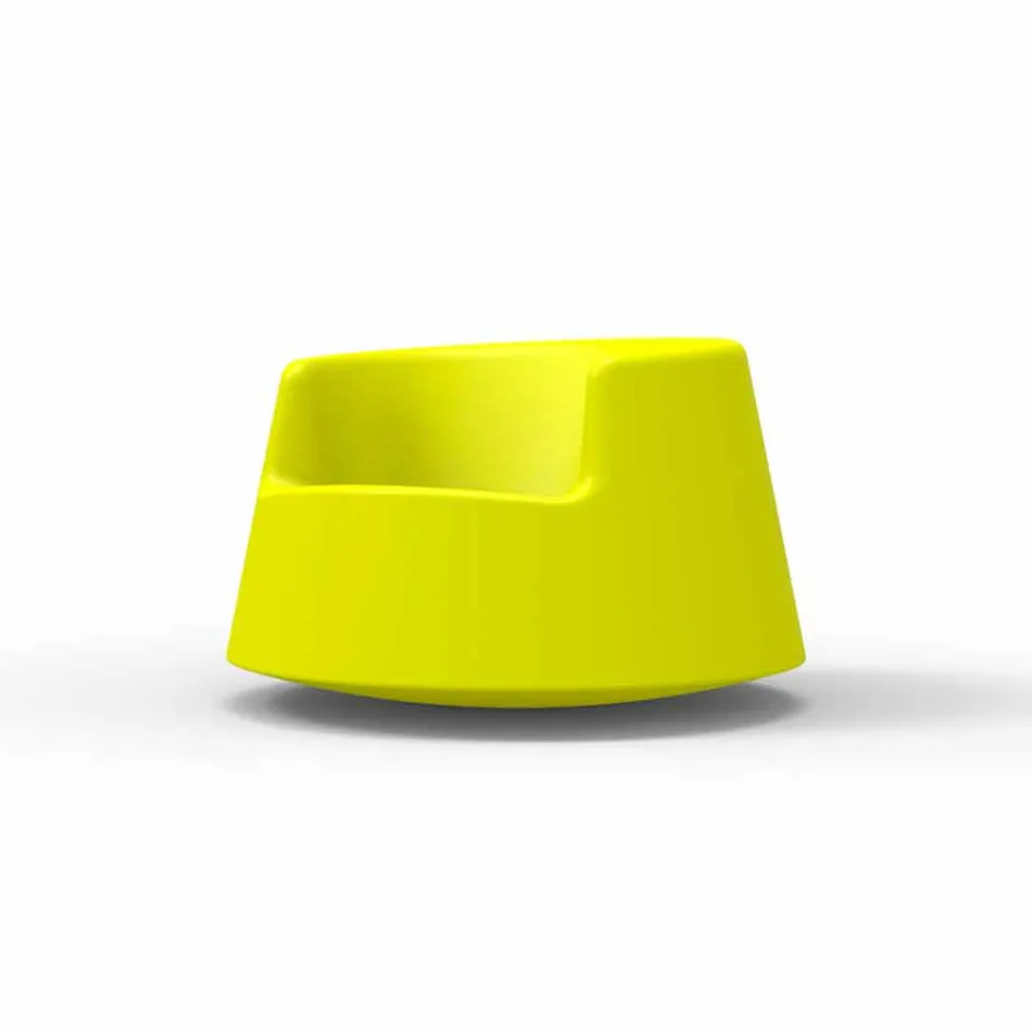 Nowoczesny fotel ogrodowy Ruletka Vondom z polietylenu Viadurini