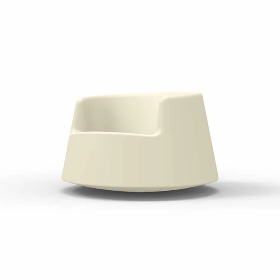 Nowoczesny fotel ogrodowy Ruletka Vondom z polietylenu Viadurini