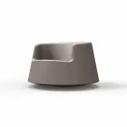 Nowoczesny fotel ogrodowy Ruletka Vondom z polietylenu Viadurini