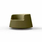 Nowoczesny fotel ogrodowy Ruletka Vondom z polietylenu Viadurini