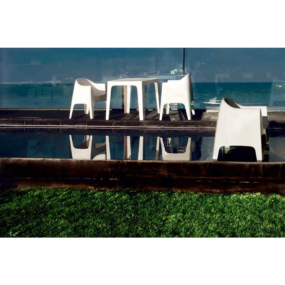 Solidny fotel Vondom z polipropylenu Viadurini